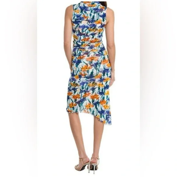 Diane von Furstenberg Blue Lovinia Sheath Dress